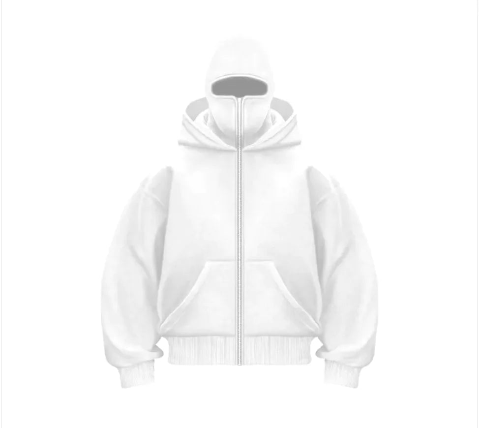 Fleece-Lined Dual Hood Sweatshirt