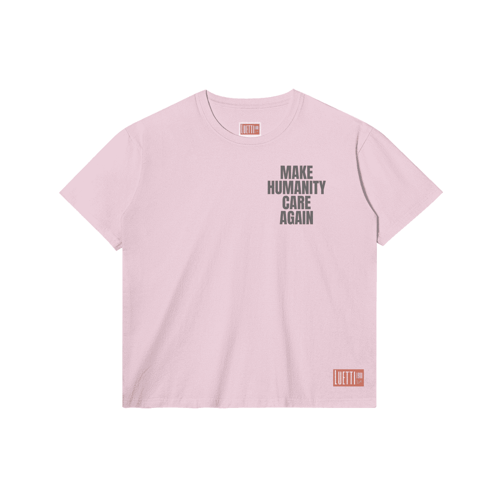 "MAKE HUMANITY CARE AGAIN" Unisex Regular Fit (Not Cropped) Tee