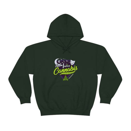 Team Indica Cannabis Stoner Hoodie
