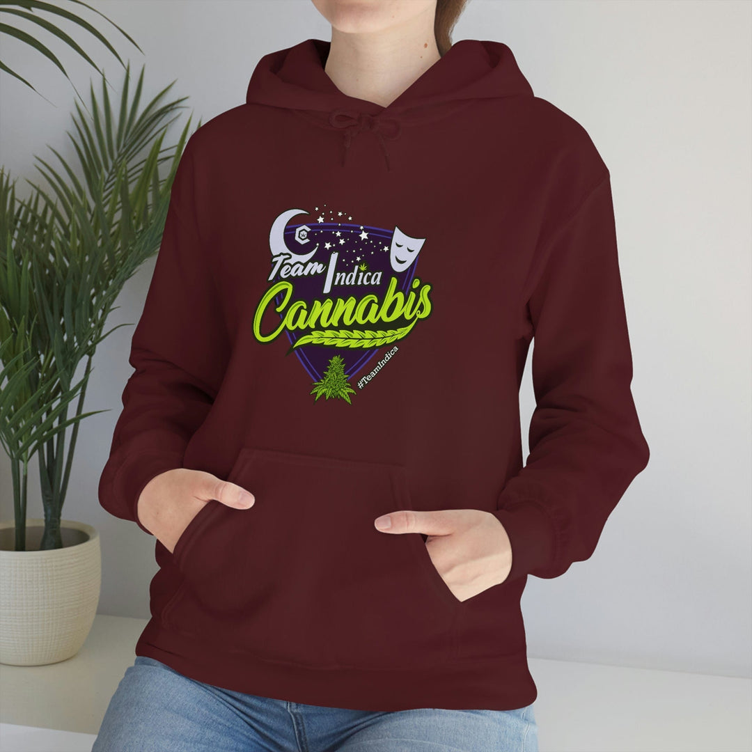 Team Indica Cannabis Stoner Hoodie