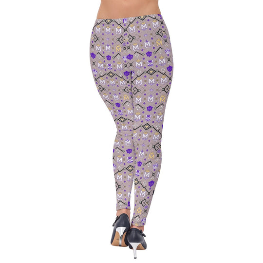 Munsieur Urban Luxury Leggings with Stylish Pattern