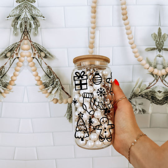 Vintage Christmas 17oz Can Cup - Limited Edition Holiday Collectible Mug