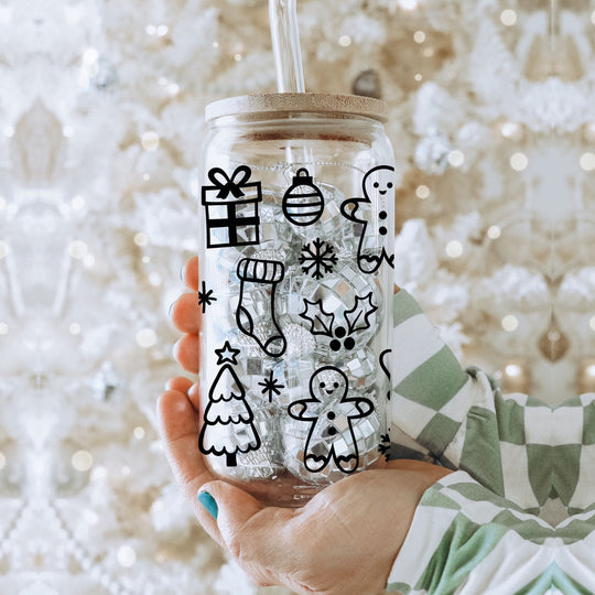 Vintage Christmas 17oz Can Cup - Limited Edition Holiday Collectible Mug