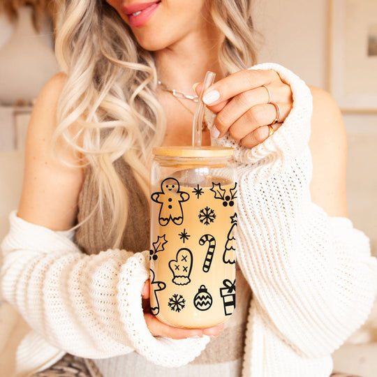 Vintage Christmas 17oz Can Cup - Limited Edition Holiday Collectible Mug