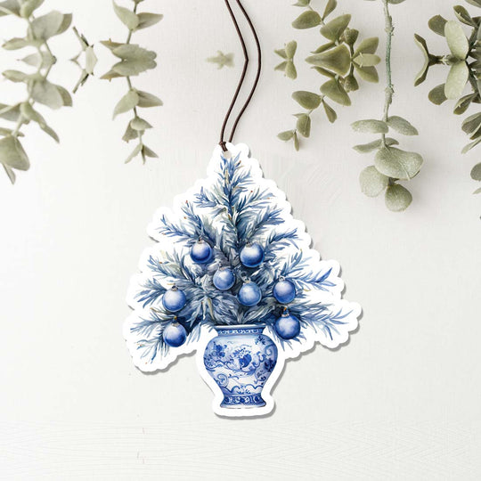 Chinoiserie Vase Hanging Air Freshener For Car Home Office Scented Decorative Preorder