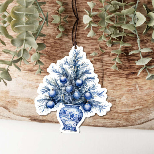 Chinoiserie Vase Hanging Air Freshener For Car Home Office Scented Decorative Preorder