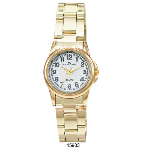 Women's Silver Stainless Bracelet Watch White Dial Quartz