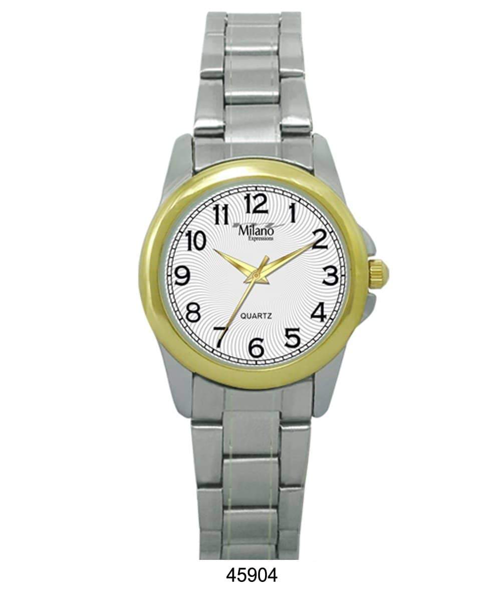 Women's Silver Stainless Bracelet Watch White Dial Quartz
