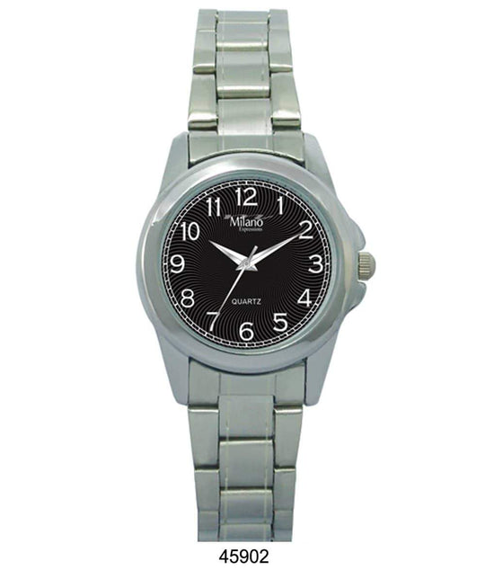 Women's Silver Stainless Bracelet Watch White Dial Quartz