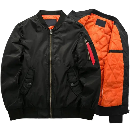 Fashionable MA1 Men's Winter Tactical Bomber Jacket